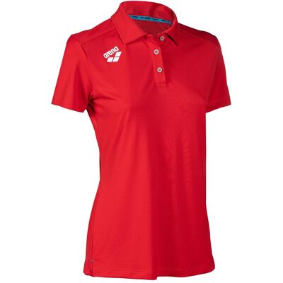 Arena Damen Rotes Poloshirt - Schwimmpolo Arena Damen Rotes Poloshirt - Schwimmpolo