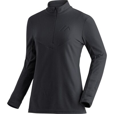 Maier Sports, Damen, Pullover, Denise Half Zip, Schwarz, (L) Maier Sports, Damen, Pullover, Denise Half Zip, Schwarz, (L)