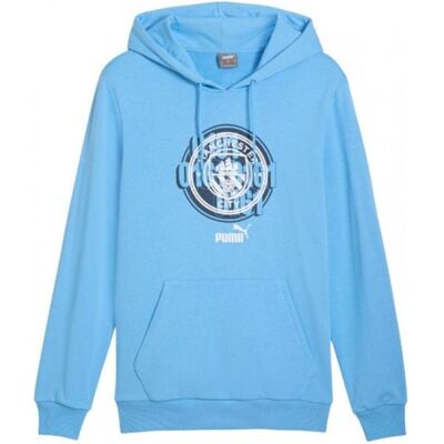 Puma Herren, Fussballtrikot, Manchester City Culture Team-Sweatshirt (L), Blau, L Puma Herren, Fussballtrikot, Manchester City Culture Team-Sweatshirt (L), Blau, L