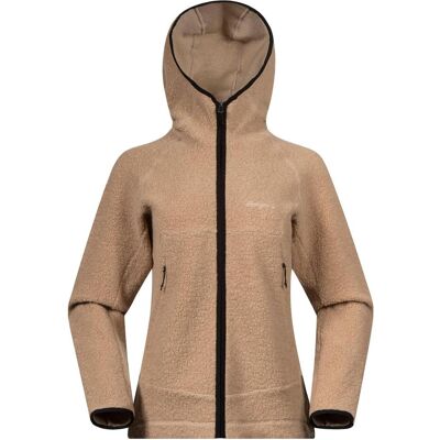 Bergans, Damen, Outdoorjacken, Vaagaa Merino Terry Hoodie (S), Braun, S Bergans, Damen, Outdoorjacken, Vaagaa Merino Terry Hoodie (S), Braun, S