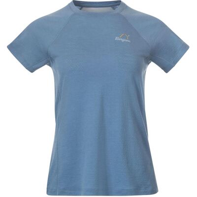 Bergans, Damen, Funktionsshirt, Y LightLine Merino (XL), Blau, XL Bergans, Damen, Funktionsshirt, Y LightLine Merino (XL), Blau, XL