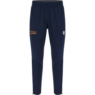 Macron, Herren, Sporthose, Sale Sharks Trainingshose 2024/25 (XL), Blau Macron, Herren, Sporthose, Sale Sharks Trainingshose 2024/25 (XL), Blau