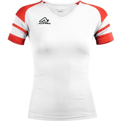 Acerbis, Damen, Sportshirt, Kemari (S), Rot, Weiss Acerbis, Damen, Sportshirt, Kemari (S), Rot, Weiss