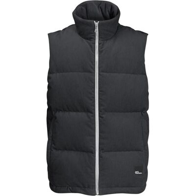 Jack Wolfskin, Herren, Westen, Nature Corduroy Vest M, Schwarz, (M, S) Jack Wolfskin, Herren, Westen, Nature Corduroy Vest M, Schwarz, (M, S)