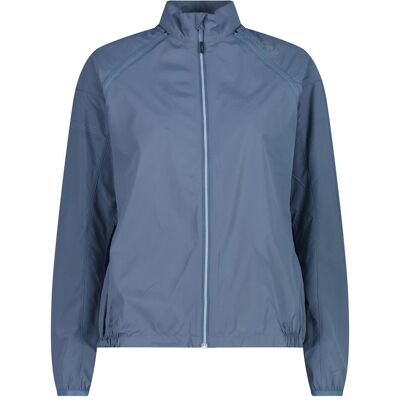 CMP Campagnolo, Damen, Velojacke, Jacket with detachable Sleeves (36, XS), Beige, Blau, XS, 36 CMP Campagnolo, Damen, Velojacke, Jacket with detachable Sleeves (36, XS), Beige, Blau, XS, 36