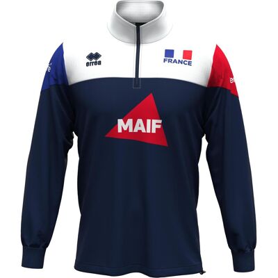 Errea, Herren, Trainingsjacken, trainingjacke france blake maif 2024/25 (S), Blau, Rot, Weiss, S Errea, Herren, Trainingsjacken, trainingjacke france blake maif 2024/25 (S), Blau, Rot, Weiss, S