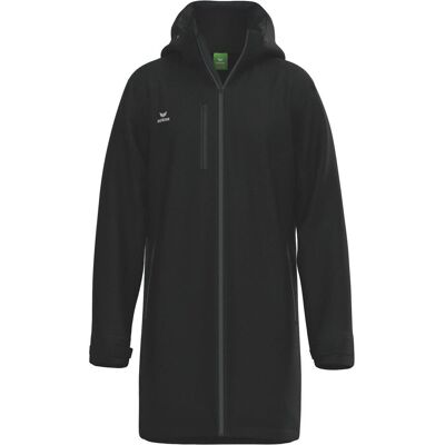 Erima Cmpt Stadium Jacke - Wasserdicht, Abnehmbare Kapuze, Fleece-Kinnschutz Erima Cmpt Stadium Jacke - Wasserdicht, Abnehmbare Kapuze, Fleece-Kinnschutz
