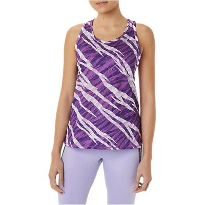 ASICS, Damen, Sportshirt, Wild Camo Tank 2012C380-501 - S (S), Violett, S ASICS, Damen, Sportshirt, Wild Camo Tank 2012C380-501 - S (S), Violett, S