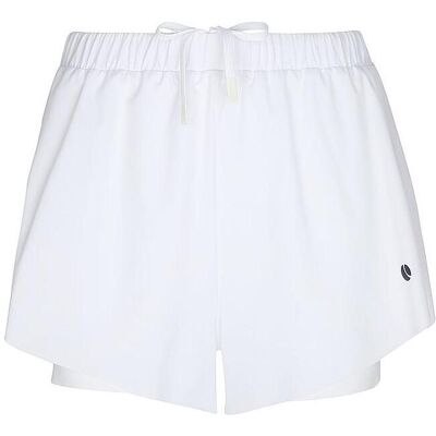 Björn Borg, Damen, Sporthose, Tennisshorts ACE 2in1 (S), Weiss Björn Borg, Damen, Sporthose, Tennisshorts ACE 2in1 (S), Weiss