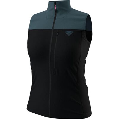 Dynafit Damen, Westen, Traverse Dynastretch Weste Damen - leichte, winddichte Softshellweste, Grau, Schwarz, (M) Dynafit Damen, Westen, Traverse Dynastretch Weste Damen - leichte, winddichte Softshellweste, Grau, Schwarz, (M)