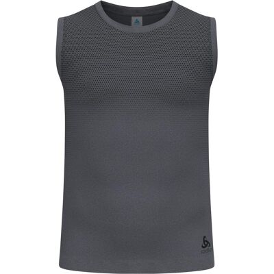Odlo, Herren, Funktionsshirt, BL TOP crew neck singlet PERFORMANCE LIG (S), Grau, S Odlo, Herren, Funktionsshirt, BL TOP crew neck singlet PERFORMANCE LIG (S), Grau, S