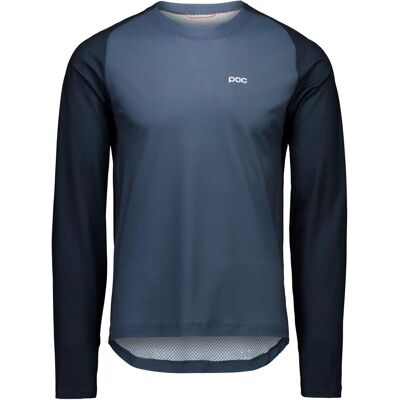 Poc, Herren, Velotrikot, Ms Motion Air L/S Jersey (S), Blau, Schwarz, S Poc, Herren, Velotrikot, Ms Motion Air L/S Jersey (S), Blau, Schwarz, S