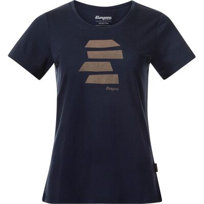 Bergans, Damen, Funktionsshirt, Rabot Mount Wool (M), Blau, M Bergans, Damen, Funktionsshirt, Rabot Mount Wool (M), Blau, M