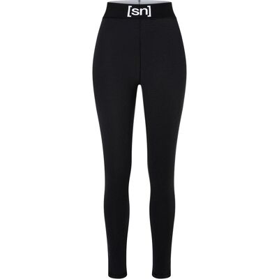 Super Natural Tundra 175 Schwarze Damen-Long tights - Leggings Super Natural Tundra 175 Schwarze Damen-Long tights - Leggings