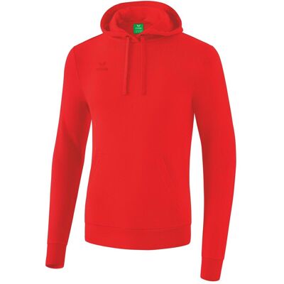 Erima Basic Rot Kinder Hoodie - Sweatshirt Erima Basic Rot Kinder Hoodie - Sweatshirt