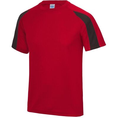 Just Cool JC003 Kontrast Sport-T-Shirt - Sport Just Cool JC003 Kontrast Sport-T-Shirt - Sport
