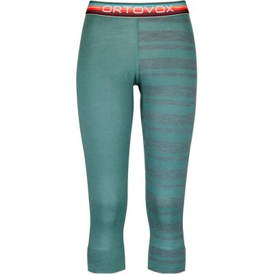 Ortovox, Damen, Funktionsunterhose, Women's 185 Rock'N'Wool Short Pants (XS), Grau, Türkis, Grün Ortovox, Damen, Funktionsunterhose, Women's 185 Rock'N'Wool Short Pants (XS), Grau, Türkis, Grün