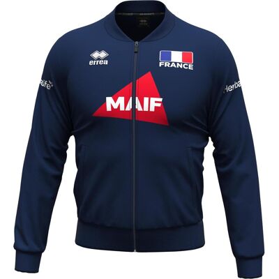 Errea, Herren, Trainingsjacken, trainingjacke france marku 3.0 maif 2024/25 (S), Blau, S Errea, Herren, Trainingsjacken, trainingjacke france marku 3.0 maif 2024/25 (S), Blau, S
