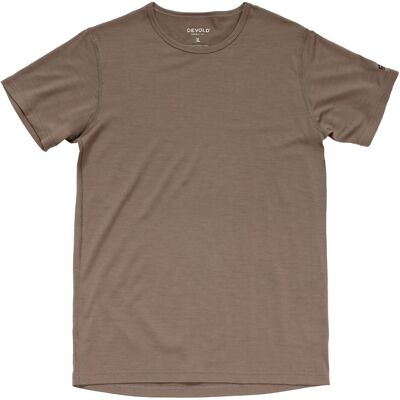 Devold, Herren, Funktionsshirt, Breeze Merino 150 T-Shirt Man (XL), Braun, XL Devold, Herren, Funktionsshirt, Breeze Merino 150 T-Shirt Man (XL), Braun, XL