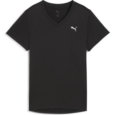 Puma W Tad Essential Vneck Tee - T-Shirt Puma W Tad Essential Vneck Tee - T-Shirt