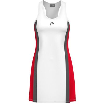 Head, Damen, Kleider, Club 25 Dress Damen Rot/Weiss, Mehrfarbig, Weiss, Rot, (XL) Head, Damen, Kleider, Club 25 Dress Damen Rot/Weiss, Mehrfarbig, Weiss, Rot, (XL)