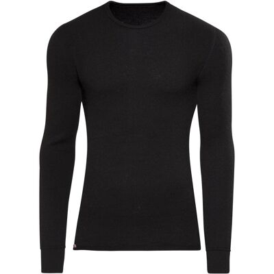 Woolpower, Unisex, Funktionsshirt, 200 Crewneck Unisex (XXL), Schwarz, XXL Woolpower, Unisex, Funktionsshirt, 200 Crewneck Unisex (XXL), Schwarz, XXL
