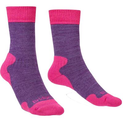 Bridgedale, Damen, Sportsocken, Expedition Heavyweight Merino Comfort (38 - 40), Violett Bridgedale, Damen, Sportsocken, Expedition Heavyweight Merino Comfort (38 - 40), Violett