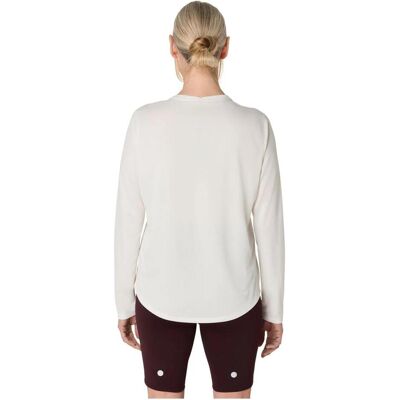 ASICS, Damen, Sportshirt, Fujitrail Logo Langarm-Oberteil Weiss (M), Weiss, M ASICS, Damen, Sportshirt, Fujitrail Logo Langarm-Oberteil Weiss (M), Weiss, M