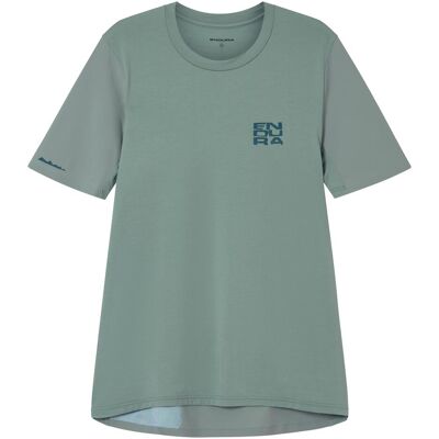 Endura, Herren, Velotrikot, AllTrack Ride S/S Tech Tee (L), Schwarz, Grün, L Endura, Herren, Velotrikot, AllTrack Ride S/S Tech Tee (L), Schwarz, Grün, L