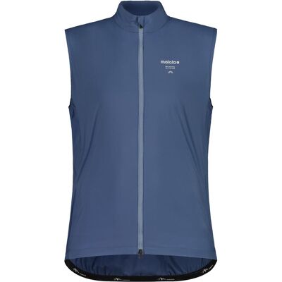 Maloja, Herren, Westen, MaxlM. Vest Cycle Vest, dusty blue, Grösse L, Blau, (L) Maloja, Herren, Westen, MaxlM. Vest Cycle Vest, dusty blue, Grösse L, Blau, (L)