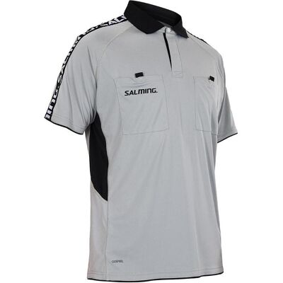 Salming, Herren, Sportshirt, Referee Polo (L), Grau, L Salming, Herren, Sportshirt, Referee Polo (L), Grau, L
