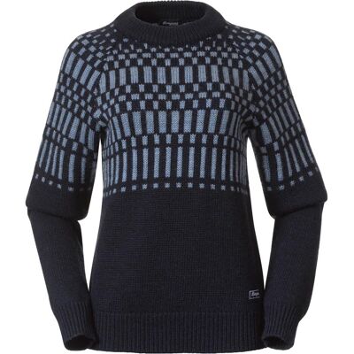 Bergans, Damen, Pullover, Nordmarka Merino, Blau, (S) Bergans, Damen, Pullover, Nordmarka Merino, Blau, (S)