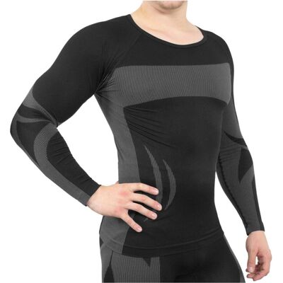 Normani, Unisex, Funktionsshirt, Thermo Funktionsunterhemd (L, XL), Schwarz, XL, L Normani, Unisex, Funktionsshirt, Thermo Funktionsunterhemd (L, XL), Schwarz, XL, L