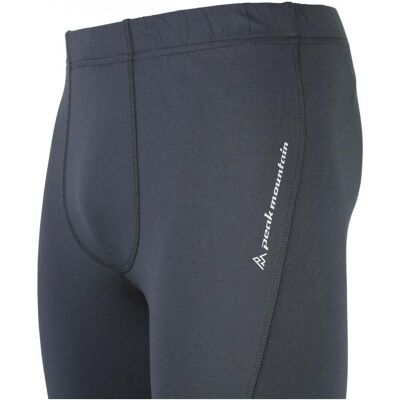 Peak mountain, Herren, Tights, Carneton (XXL), Schwarz Peak mountain, Herren, Tights, Carneton (XXL), Schwarz