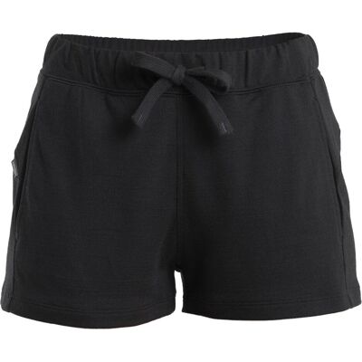 Icebreaker, Damen, Funktionsunterhose, Women Merino Crush II Shorts (S), Schwarz Icebreaker, Damen, Funktionsunterhose, Women Merino Crush II Shorts (S), Schwarz