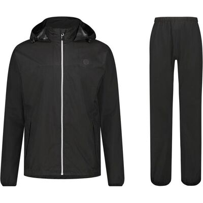 Agu, Unisex, Regenjacken, GO Regenpak Essential Unisex - Zwart - L - Dames & Heren - Waterdicht & Ademend, Schwarz, (L) Agu, Unisex, Regenjacken, GO Regenpak Essential Unisex - Zwart - L - Dames & Heren - Waterdicht & Ademend, Schwarz, (L)