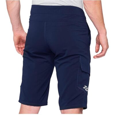 100%, Herren, Velohosen, Ridecamp Shorts (XS), Blau 100%, Herren, Velohosen, Ridecamp Shorts (XS), Blau
