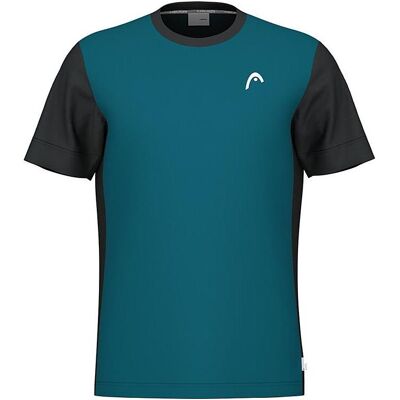 Head Herren Tennisshirt Slice - Petrol Größe L Head Herren Tennisshirt Slice - Petrol Größe L