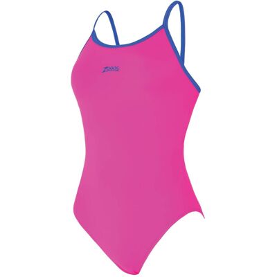 Zoggs, Damen, Badeanzüge, Kona Triback, Pink, Blau, (38) Zoggs, Damen, Badeanzüge, Kona Triback, Pink, Blau, (38)