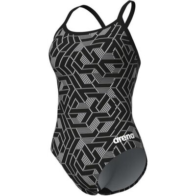 Arena, Damen, Badeanzüge, Women's Escape Swimsuit Lightdrop Back, Schwarz, (42) Arena, Damen, Badeanzüge, Women's Escape Swimsuit Lightdrop Back, Schwarz, (42)