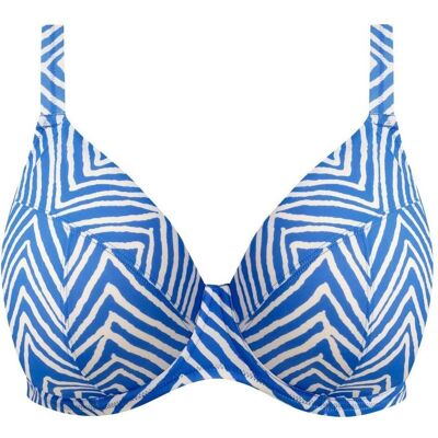 Elomi, Damen, Bikinis, Plunge Fiji Falls, Blau, Weiss, Mehrfarbig, (100 L) Elomi, Damen, Bikinis, Plunge Fiji Falls, Blau, Weiss, Mehrfarbig, (100 L)