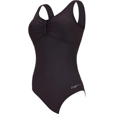 Zoggs, Damen, Badeanzüge, einteiliger badeanzug marley scoopback, Schwarz, (46) Zoggs, Damen, Badeanzüge, einteiliger badeanzug marley scoopback, Schwarz, (46)
