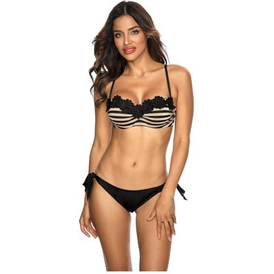Etna, Damen, Bikinis, Zweiteiler Bikini model 177432, Schwarz, (40) Etna, Damen, Bikinis, Zweiteiler Bikini model 177432, Schwarz, (40)