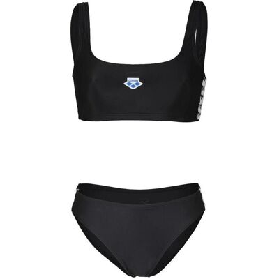 Arena, Damen, Bikinis, Women's Icons Bralette Solid Two Pieces, Schwarz, (40) Arena, Damen, Bikinis, Women's Icons Bralette Solid Two Pieces, Schwarz, (40)