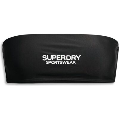 Superdry, Damen, Bikinis, Badeanzugoberteil für Frauen, Schwarz, (10XL) Superdry, Damen, Bikinis, Badeanzugoberteil für Frauen, Schwarz, (10XL)