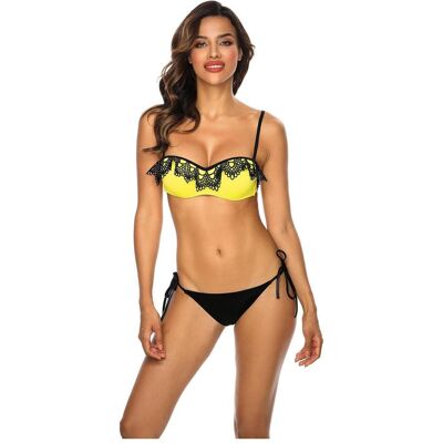 Etna, Damen, Bikinis, Zweiteiler Bikini model 177519, Gelb, (42) Etna, Damen, Bikinis, Zweiteiler Bikini model 177519, Gelb, (42)