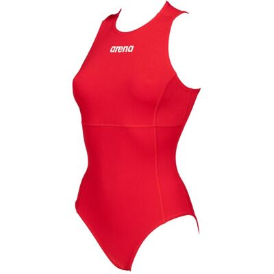 Arena, Damen, Badeanzüge, W Team Swimsuit Waterpolo Solid, Rot, (34) Arena, Damen, Badeanzüge, W Team Swimsuit Waterpolo Solid, Rot, (34)