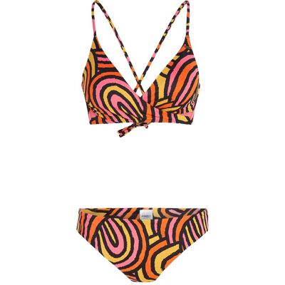 O'Neill, Damen, Bikinis, Women's Baay Maoi Bikini Set, Orange, Mehrfarbig, (36) O'Neill, Damen, Bikinis, Women's Baay Maoi Bikini Set, Orange, Mehrfarbig, (36)