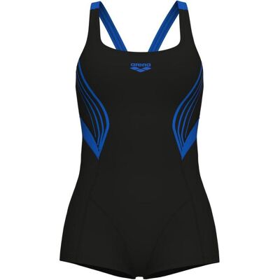 Arena, Damen, Badeanzüge, Women's Kaori Combinaison, Schwarz, Blau, (36, S) Arena, Damen, Badeanzüge, Women's Kaori Combinaison, Schwarz, Blau, (36, S)