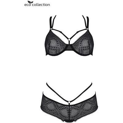 ECO Collection, Damen, Bikinis, Drosera 2 pc braset black, Schwarz, (L) ECO Collection, Damen, Bikinis, Drosera 2 pc braset black, Schwarz, (L)